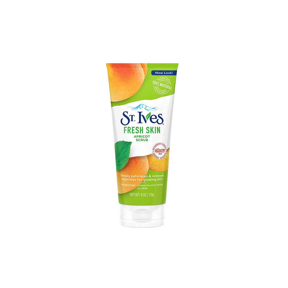 اسکراب زردآلو سنت ایوز اصل مدل Fresh Skin