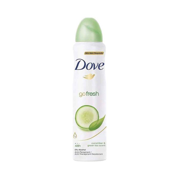 اسپری ضد تعریق خیار و چای سبز داو Dove Go Fresh حجم 250 میل