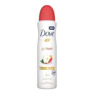 اسپری ضد تعریق زنانه داو مدل Go Fresh رایحه سیب و چای سفید حجم 250 میل