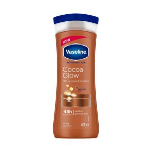 لوسیون بدن وازلین مدل Cocoa Glow حجم 400 میل