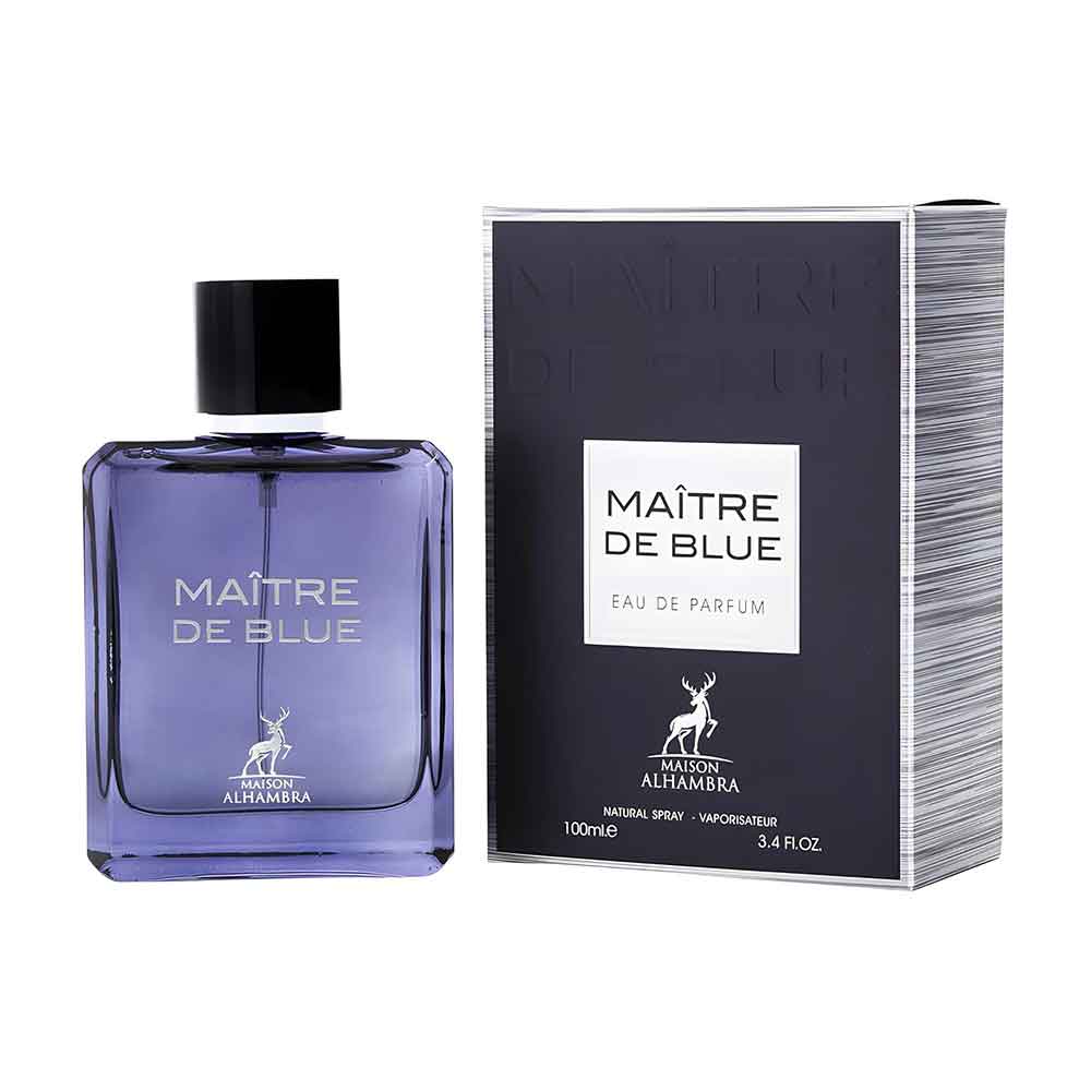 prd-8230 عطر ادکلن الحمبرا بلو د چنس (مشابه شنل بلو د شنل ادوپرفیوم-بلو چنل) | Alhambra Blue de Chance