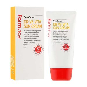 کرم ضد آفتاب فارم استی SPF50 مدل DR-V8 وزن 70 گرم