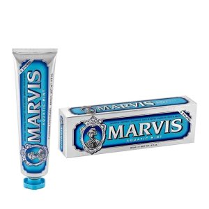 خمیردندان نعناع دریایی مارویس مدل Marvis Aquatic Mint Toothpaste