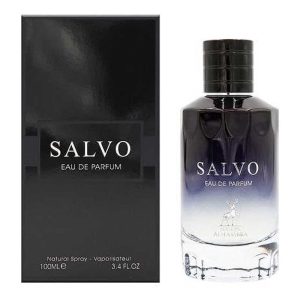 عطر مردانه الحمبرا مدل سالوو رایحه دیور ساواج حجم 100 میل