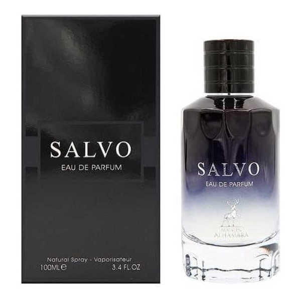 عطر مردانه الحمبرا مدل سالوو رایحه دیور ساواج حجم 100 میل