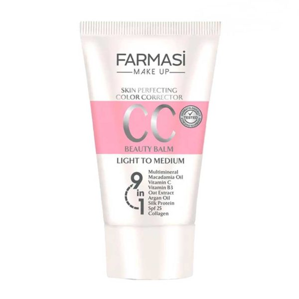 سی سی کرم فارماسی شماره 02 رنگ Light to Medium حجم 50 میل